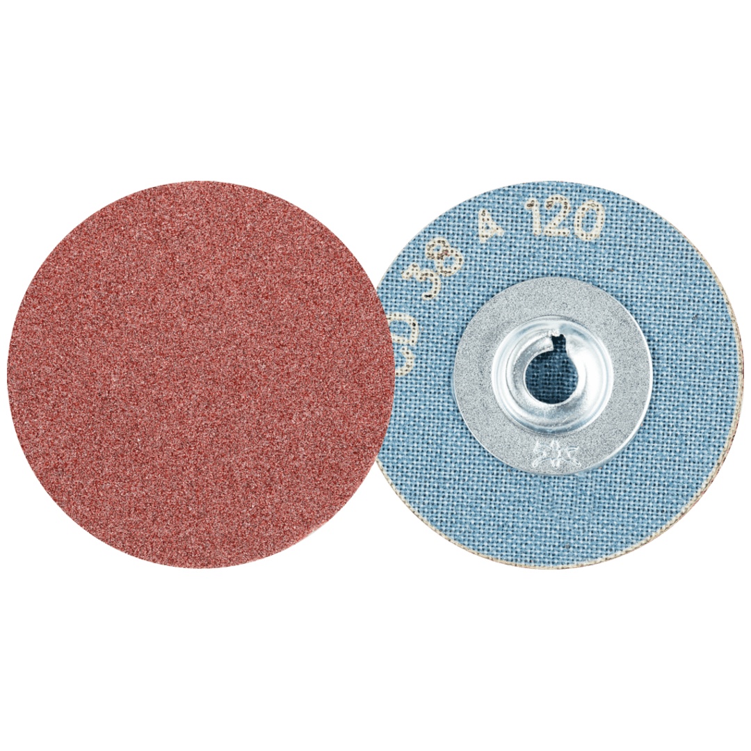 PFERD TOOLS COMBIDISC Korund Schleifblatt CD Ø 38 mm A120 für universelle Anwendungen