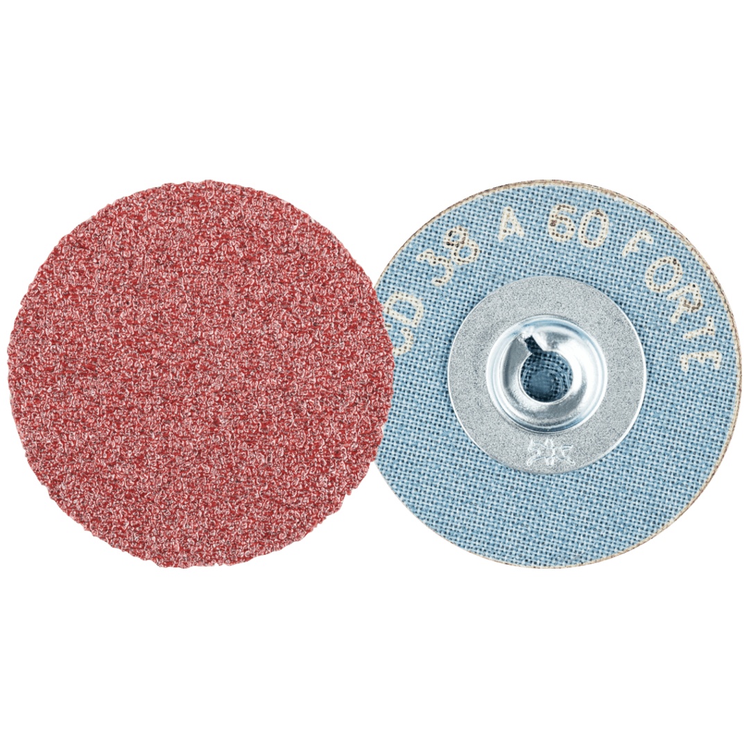 PFERD TOOLS COMBIDISC Korund Schleifblatt CD Ø 38 mm A60 FORTE für hohen Abtrag