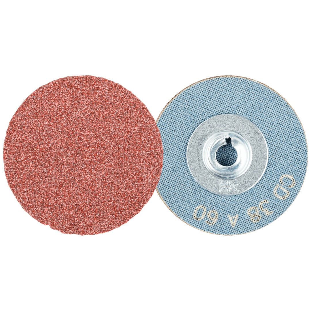 PFERD TOOLS COMBIDISC Korund Schleifblatt CD Ø 38 mm A60 für universelle Anwendungen