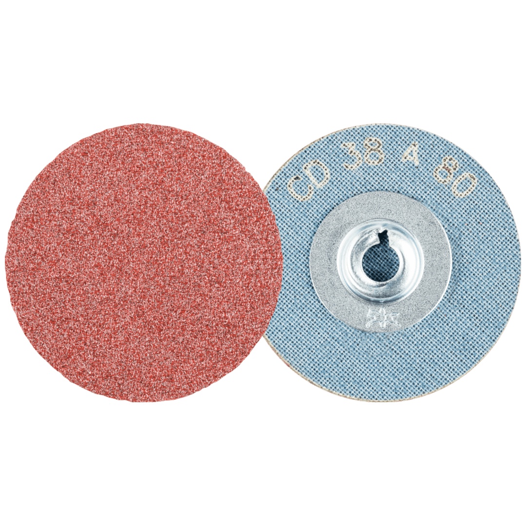 PFERD TOOLS COMBIDISC Korund Schleifblatt CD Ø 38 mm A80 für universelle Anwendungen