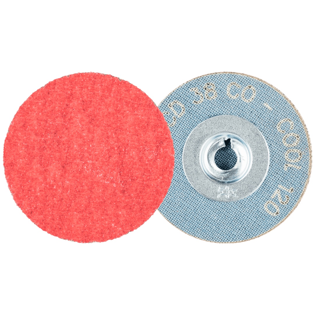 PFERD TOOLS COMBIDISC Keramikkorn Schleifblatt CD Ø 38 mm CO-COOL120 für Stahl und Edelstahl