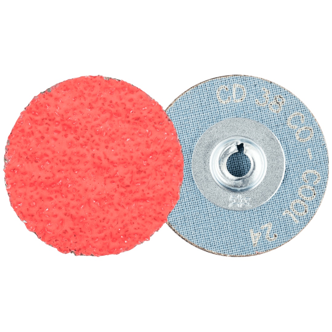 PFERD TOOLS COMBIDISC Keramikkorn Schleifblatt CD Ø 38 mm CO-COOL24 für Stahl und Edelstahl