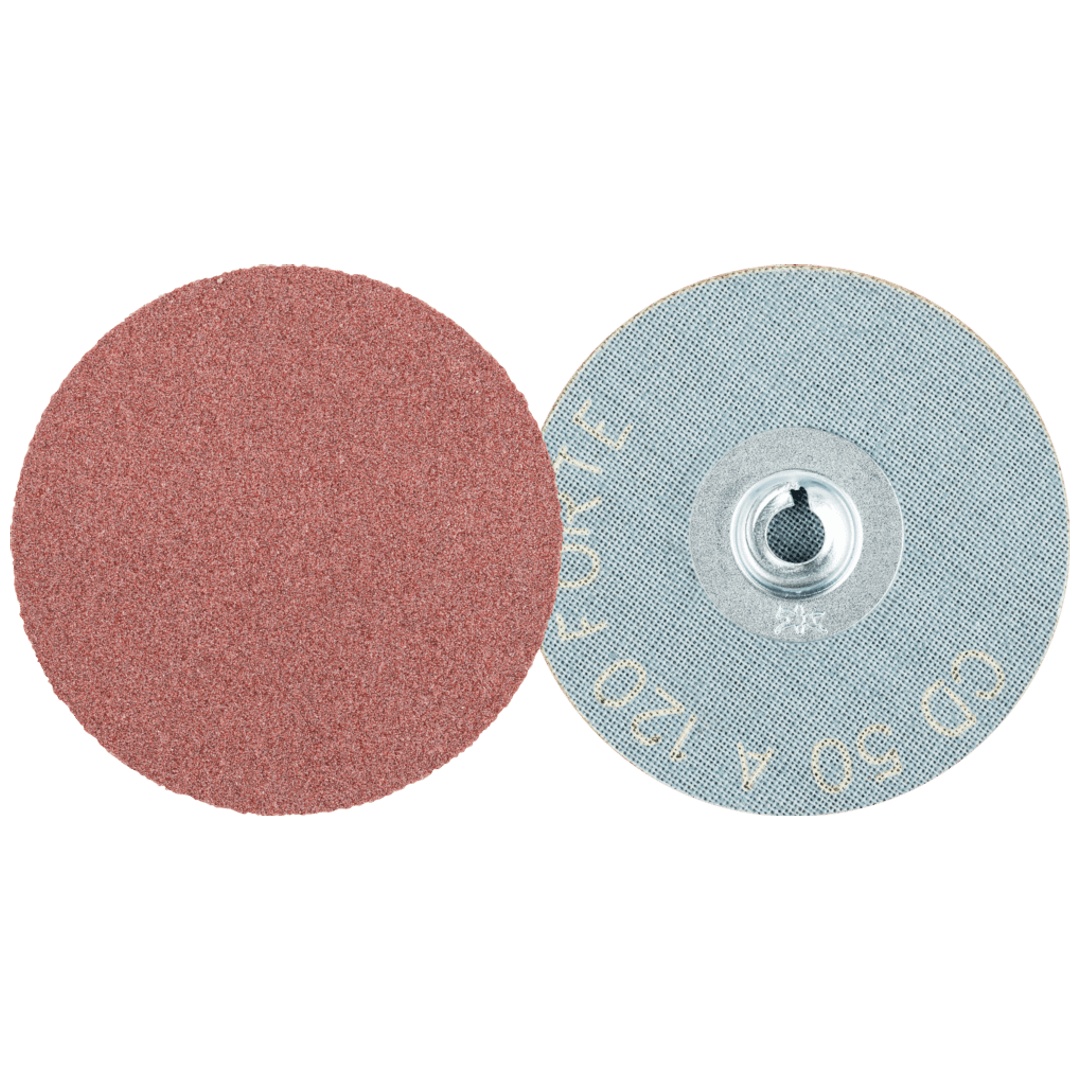 PFERD TOOLS COMBIDISC Korund Schleifblatt CD Ø 50mm A120 FORTE für hohen Abtrag