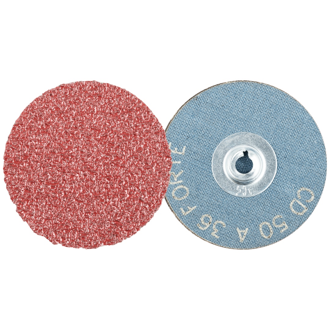 PFERD TOOLS COMBIDISC Korund Schleifblatt CD Ø 50mm A36 FORTE für hohen Abtrag