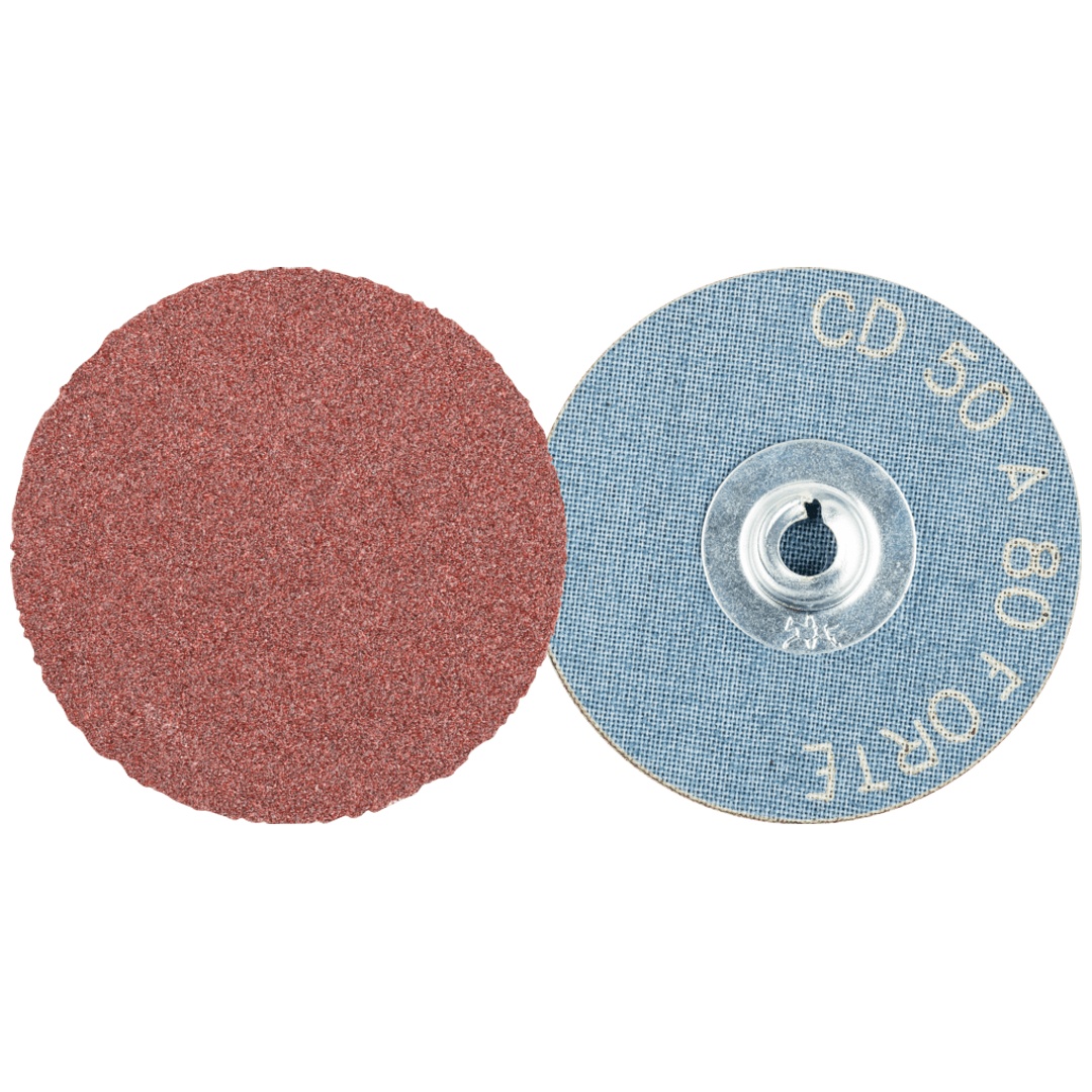PFERD TOOLS COMBIDISC Korund Schleifblatt CD Ø 50mm A80 FORTE für hohen Abtrag