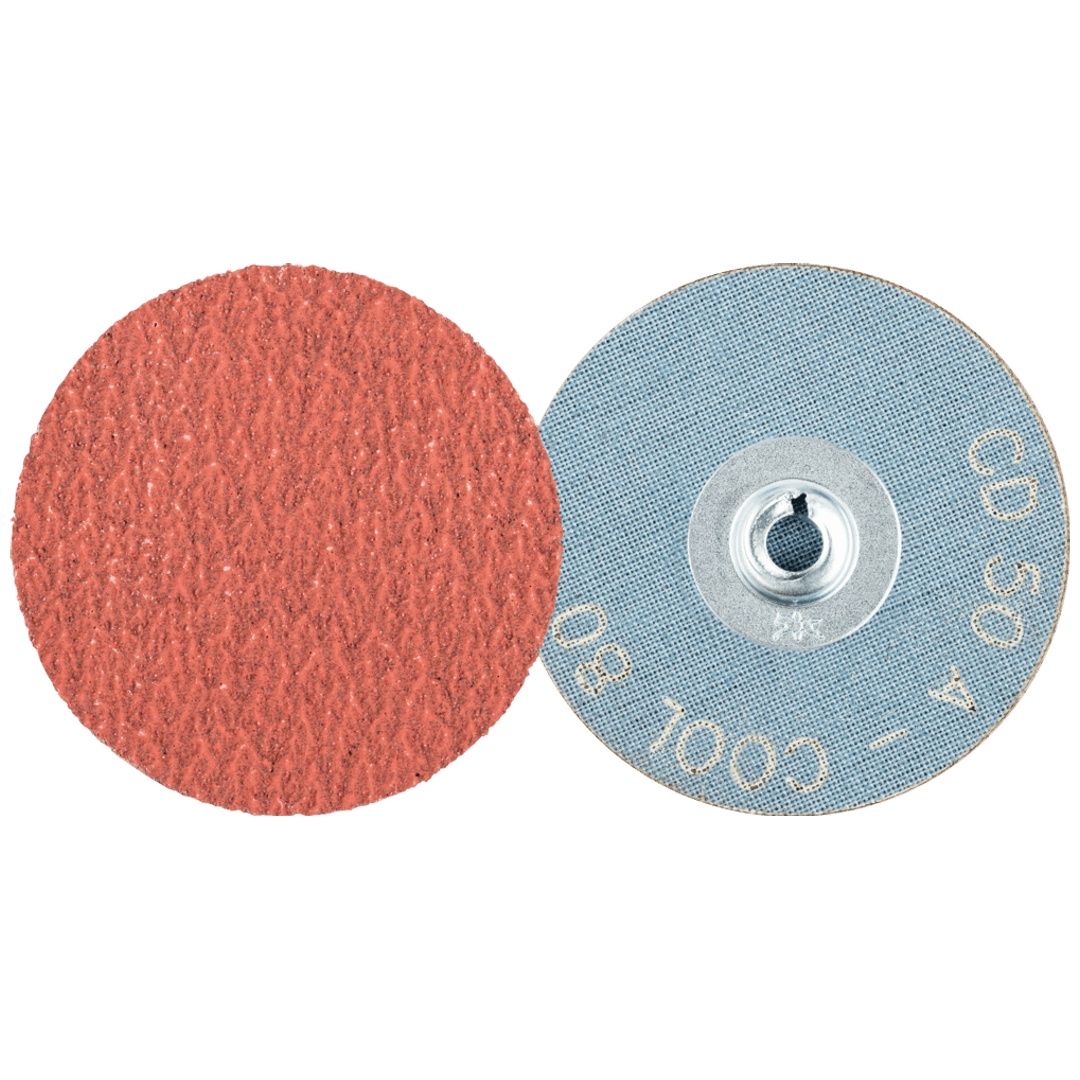 PFERD TOOLS COMBIDISC Korund Schleifblatt CD Ø 50mm A80 COOL für Edelstahl