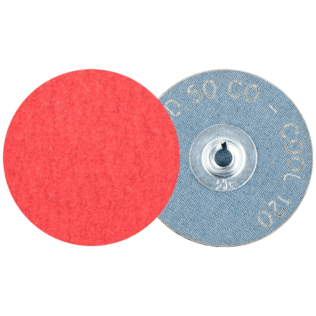 PFERD TOOLS COMBIDISC Keramikkorn Schleifblatt CD Ø 50mm CO-COOL120 für Stahl und Edelstahl