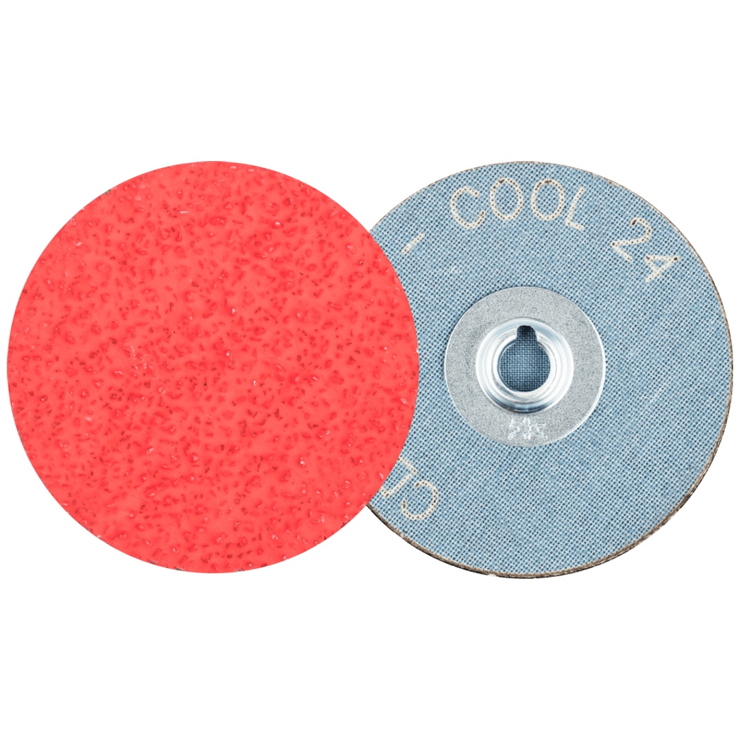 PFERD TOOLS COMBIDISC Keramikkorn Schleifblatt CD Ø 50mm CO-COOL24 für Stahl und Edelstahl
