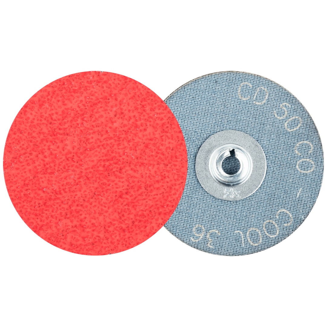 PFERD TOOLS COMBIDISC Keramikkorn Schleifblatt CD Ø 50mm CO-COOL36 für Stahl und Edelstahl