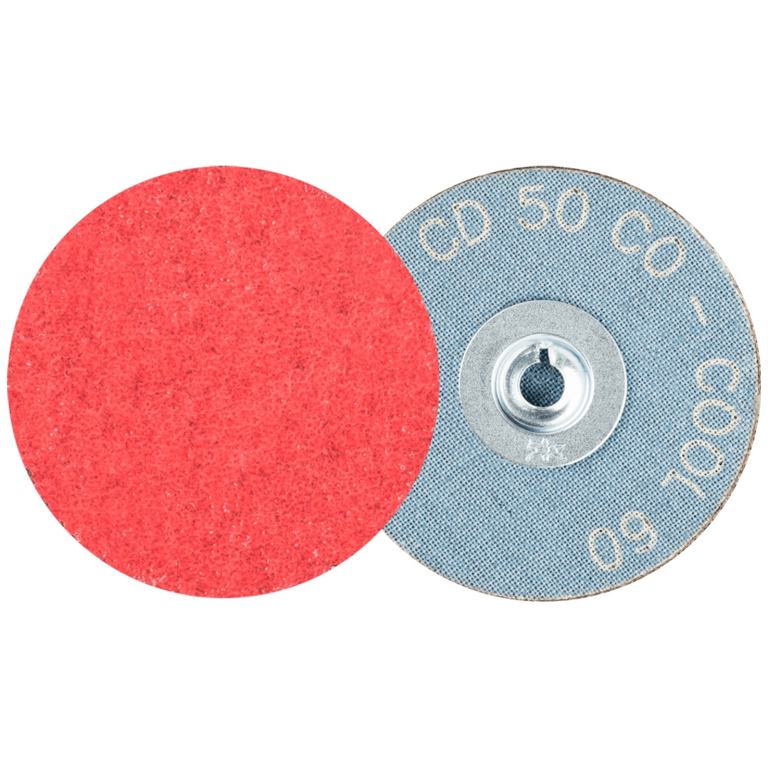 PFERD TOOLS COMBIDISC Keramikkorn Schleifblatt CD Ø 50mm CO-COOL60 für Stahl und Edelstahl