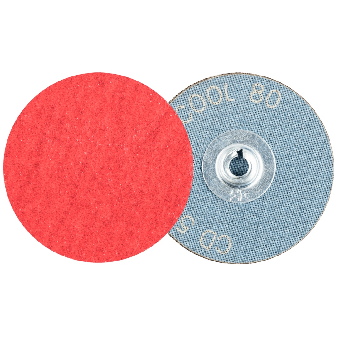 PFERD TOOLS COMBIDISC Keramikkorn Schleifblatt CD Ø 50mm CO-COOL80 für Stahl und Edelstahl