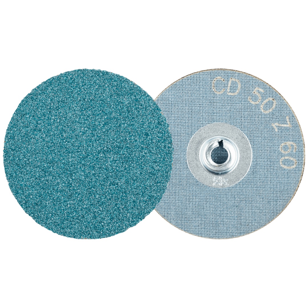 PFERD TOOLS COMBIDISC Zirkon Schleifblatt CD Ø 50mm Z60 für gehärteten Stahl