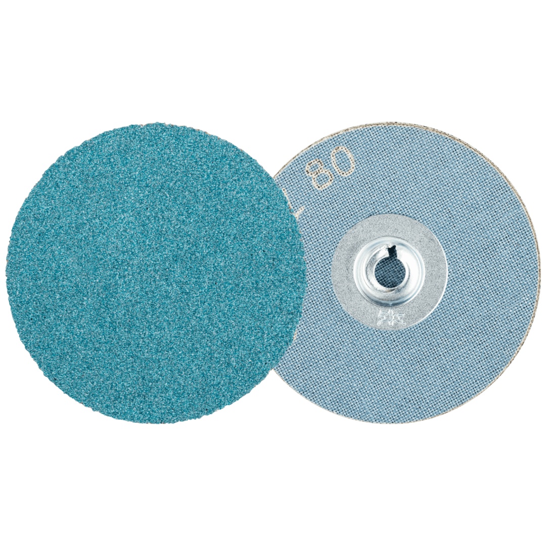 PFERD TOOLS COMBIDISC Zirkon Schleifblatt CD Ø 50mm Z80 für gehärteten Stahl