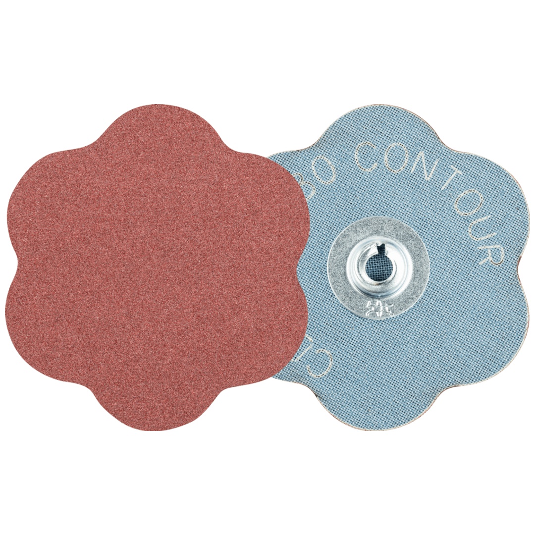 PFERD TOOLS COMBIDISC Korund Schleifblatt CD Ø 60mm A180 CONTOUR für Konturen