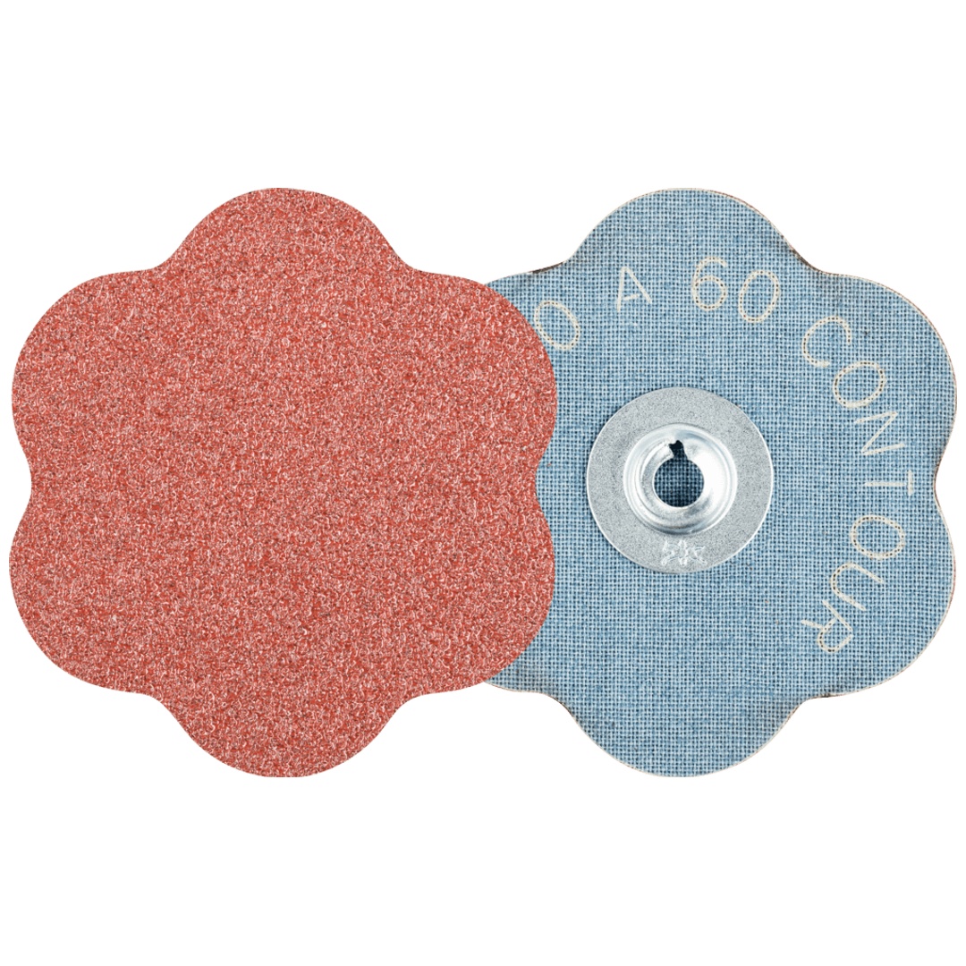PFERD TOOLS COMBIDISC Korund Schleifblatt CD Ø 60mm A60 CONTOUR für Konturen