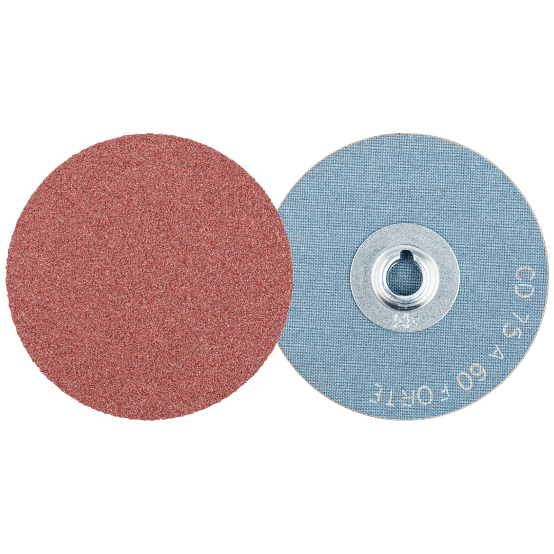 PFERD TOOLS COMBIDISC Korund Schleifblatt CD Ø 75 mm A60 FORTE für hohen Abtrag