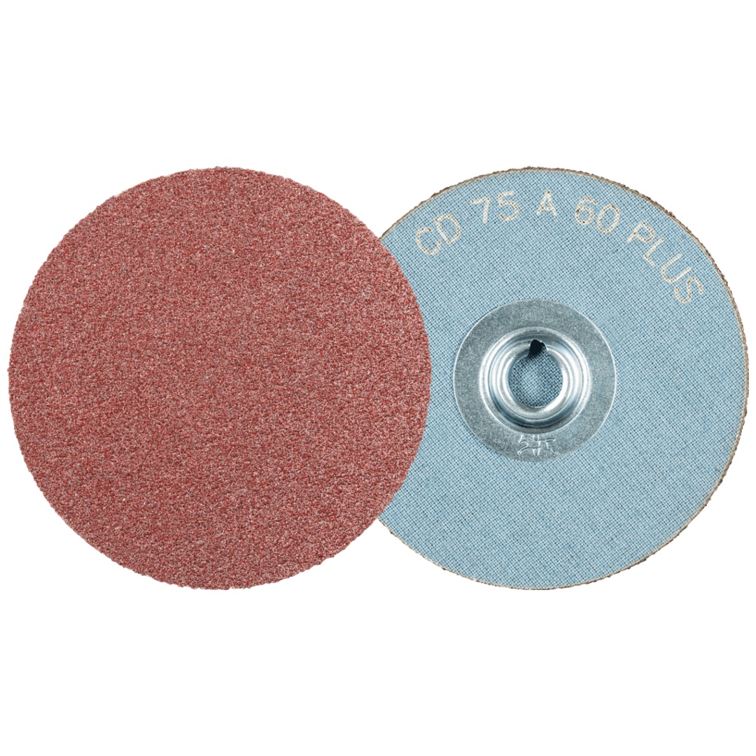 PFERD TOOLS COMBIDISC Korund Schleifblatt CD Ø 75 mm A60 PLUS für robuste Anwendung