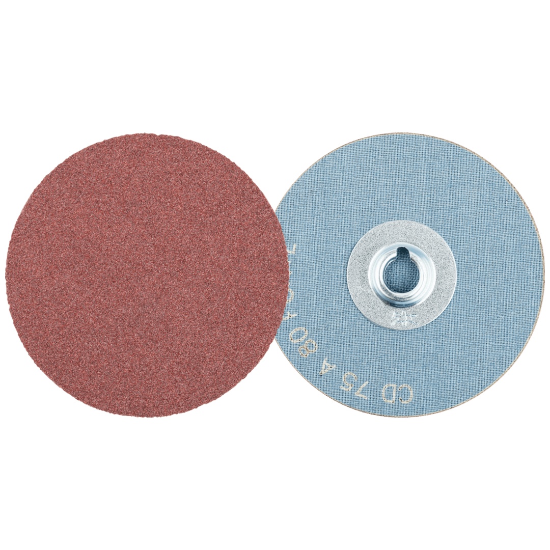 PFERD TOOLS COMBIDISC Korund Schleifblatt CD Ø 75 mm A80 FORTE für hohen Abtrag