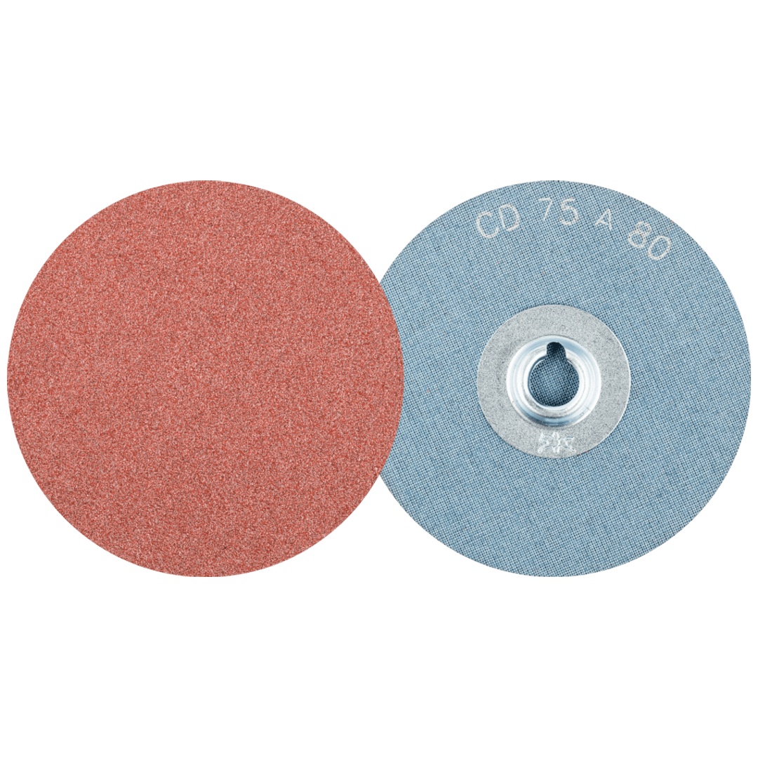 PFERD TOOLS COMBIDISC Korund Schleifblatt CD Ø 75 mm A80 für universelle Anwendungen