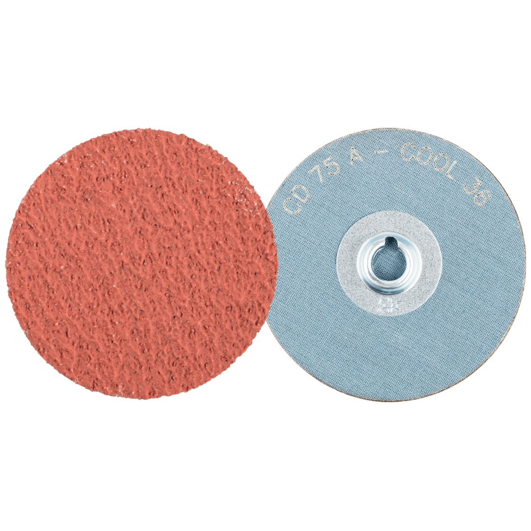 PFERD TOOLS COMBIDISC Korund Schleifblatt CD Ø 75 mm A36 COOL für Edelstahl