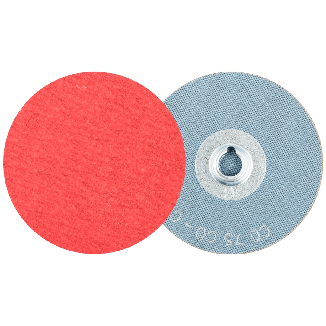 PFERD TOOLS COMBIDISC Keramikkorn Schleifblatt CD Ø 75 mm CO-COOL120 für Stahl und Edelstahl