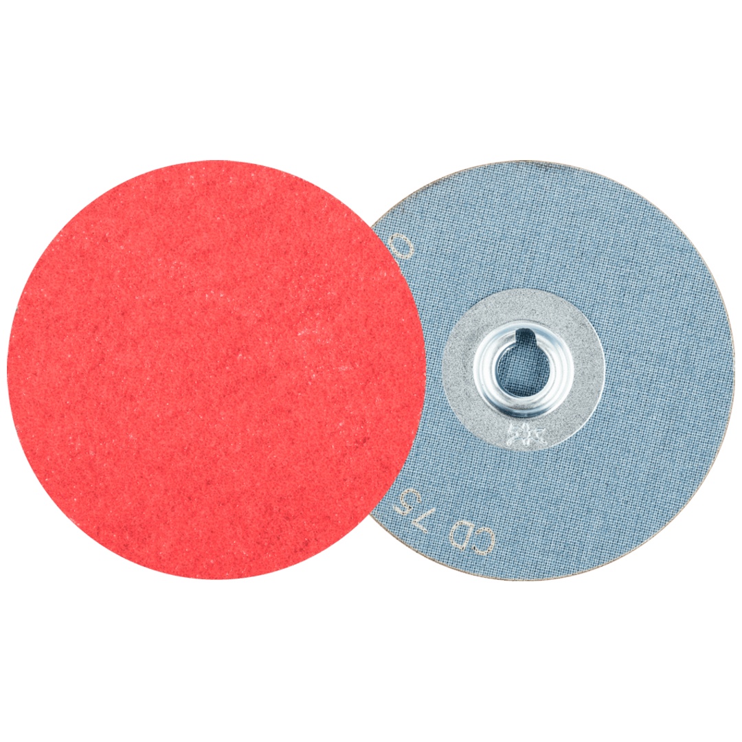 PFERD TOOLS COMBIDISC Keramikkorn Schleifblatt CD Ø 75 mm CO-COOL80 für Stahl und Edelstahl