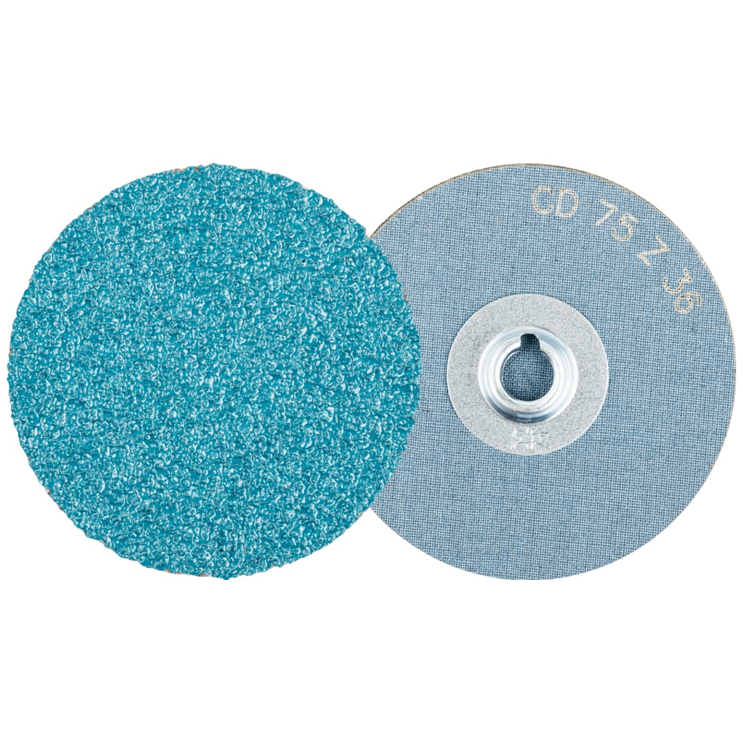 PFERD TOOLS COMBIDISC Zirkon Schleifblatt CD Ø 75 mm Z36 für gehärteten Stahl