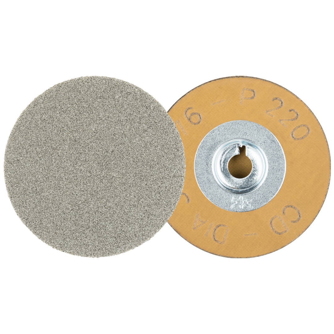 PFERD TOOLS COMBIDISC Diamant Schleifblatt CD Ø 38 mm D76/P 220 für Titan, Glas, GFK und Stein