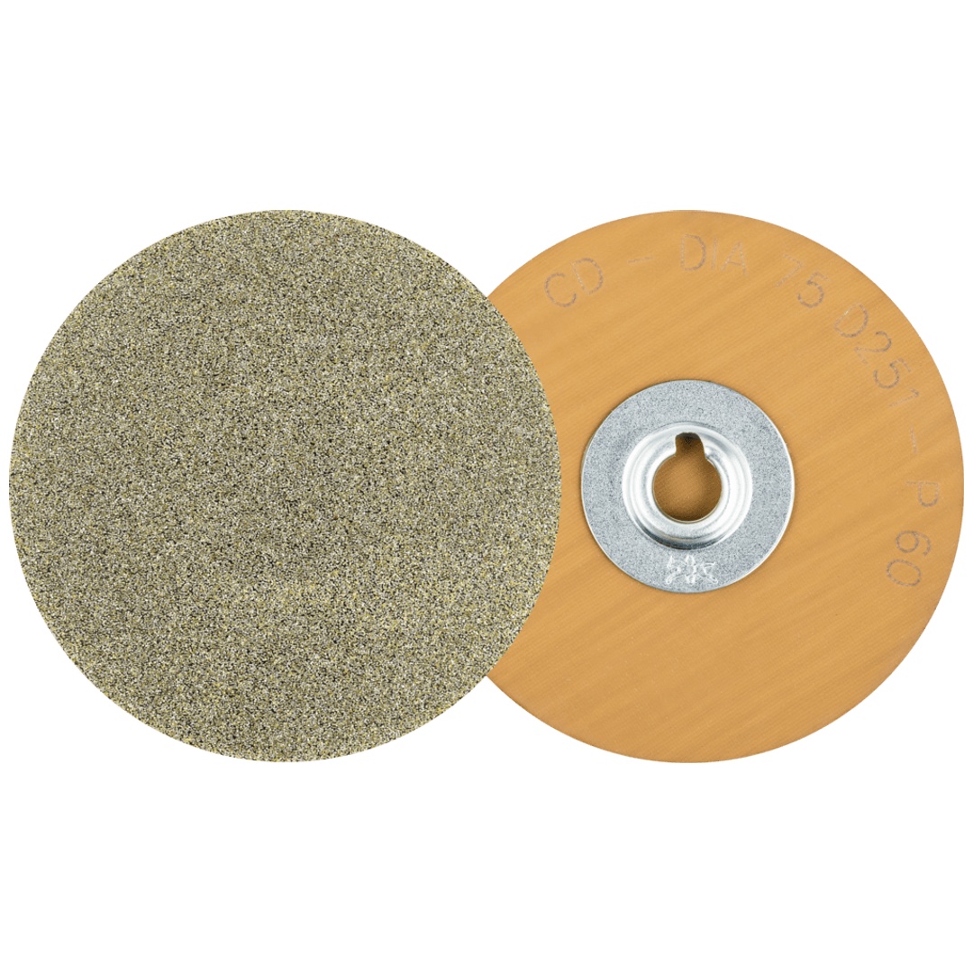 PFERD TOOLS COMBIDISC Diamant Schleifblatt CD Ø 75 mm D251/P 60 für Titan, Glas, GFK und Stein