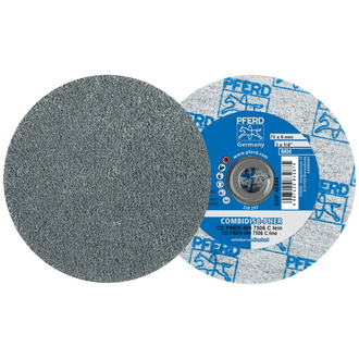 PFERD COMBIDISC verpresste Vliesronde CD PNER Ø 75 mm Mittehart SIC Fein für Finish