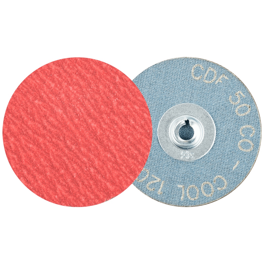 PFERD TOOLS COMBIDISC Keramikkorn Mini-Fiberscheibe CDF Ø 50mm CO-COOL120 für Stahl und Edelstahl
