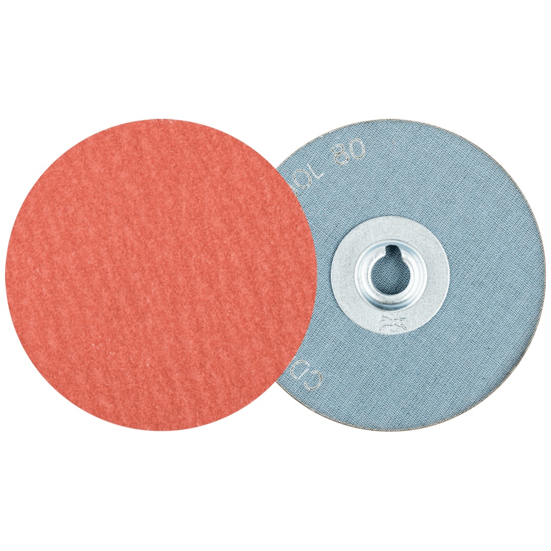 PFERD TOOLS COMBIDISC Keramikkorn Mini-Fiberscheibe CDF Ø 75 mm CO-COOL80 für Stahl und Edelstahl