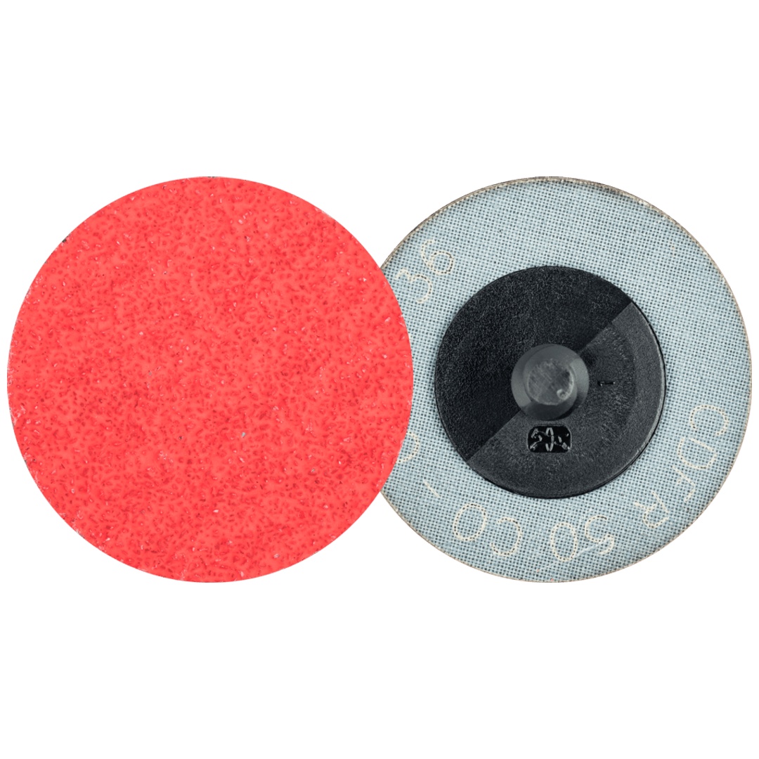 PFERD TOOLS COMBIDISC Keramikkorn Mini-Fiberscheibe CDFR Ø 50mm CO-COOL36 für Stahl und Edelstahl
