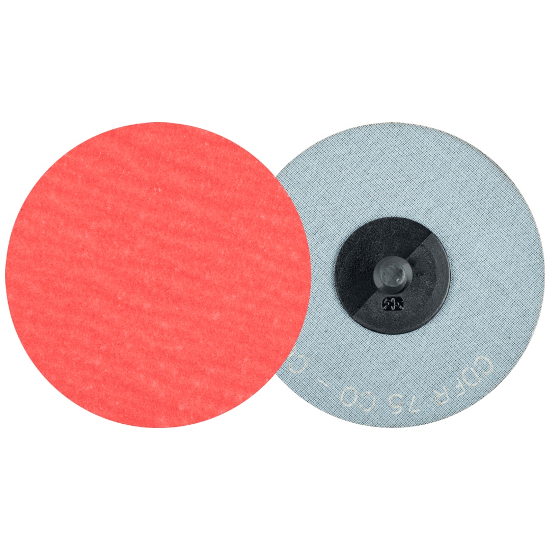 PFERD TOOLS COMBIDISC Keramikkorn Mini-Fiberscheibe CDFR Ø 75 mm CO-COOL80 für Stahl und Edelstahl