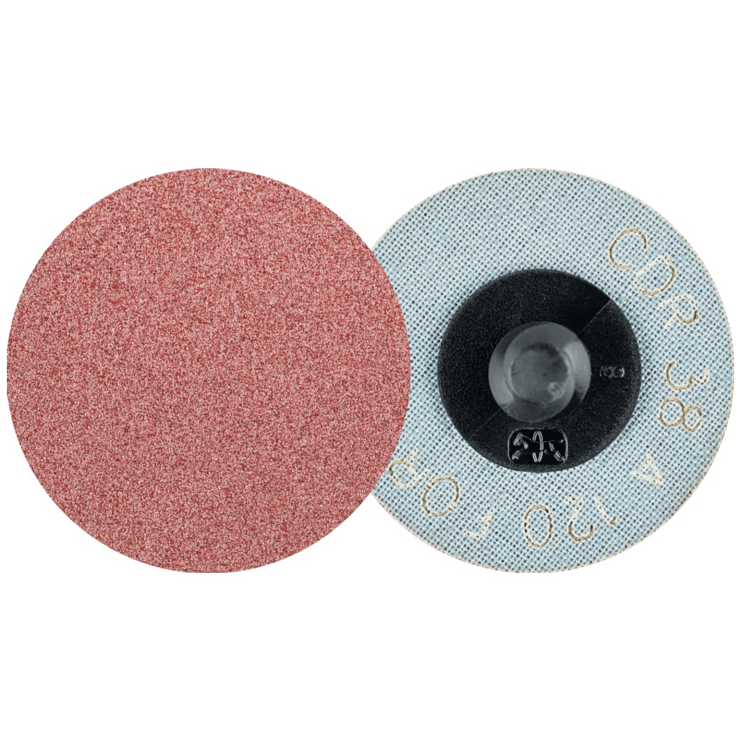 PFERD TOOLS COMBIDISC Korund Schleifblatt CDR Ø 38 mm A120 FORTE für hohen Abtrag