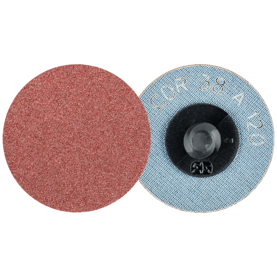 PFERD TOOLS COMBIDISC Korund Schleifblatt CDR Ø 38 mm A120 für universelle Anwendungen