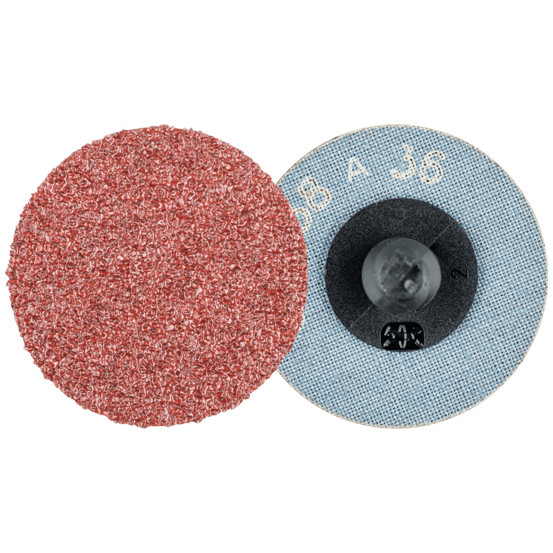 PFERD TOOLS COMBIDISC Korund Schleifblatt CDR Ø 38 mm A36 für universelle Anwendungen