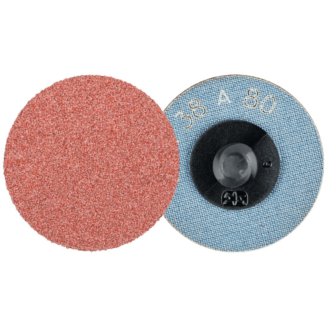 PFERD TOOLS COMBIDISC Korund Schleifblatt CDR Ø 38 mm A80 für universelle Anwendungen