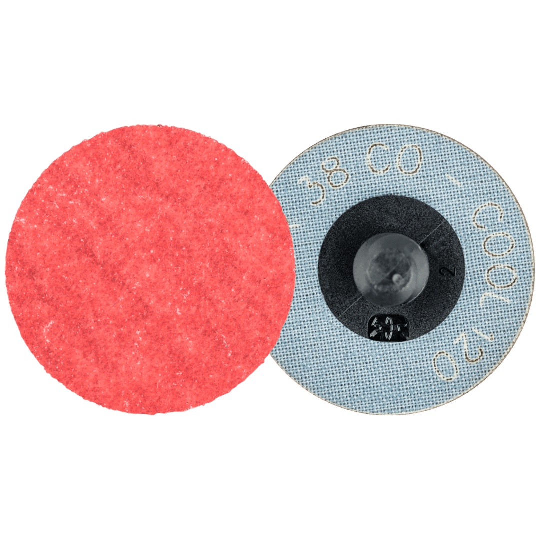 PFERD TOOLS COMBIDISC Keramikkorn Schleifblatt CDR Ø 38 mm CO-COOL120 für Stahl und Edelstahl