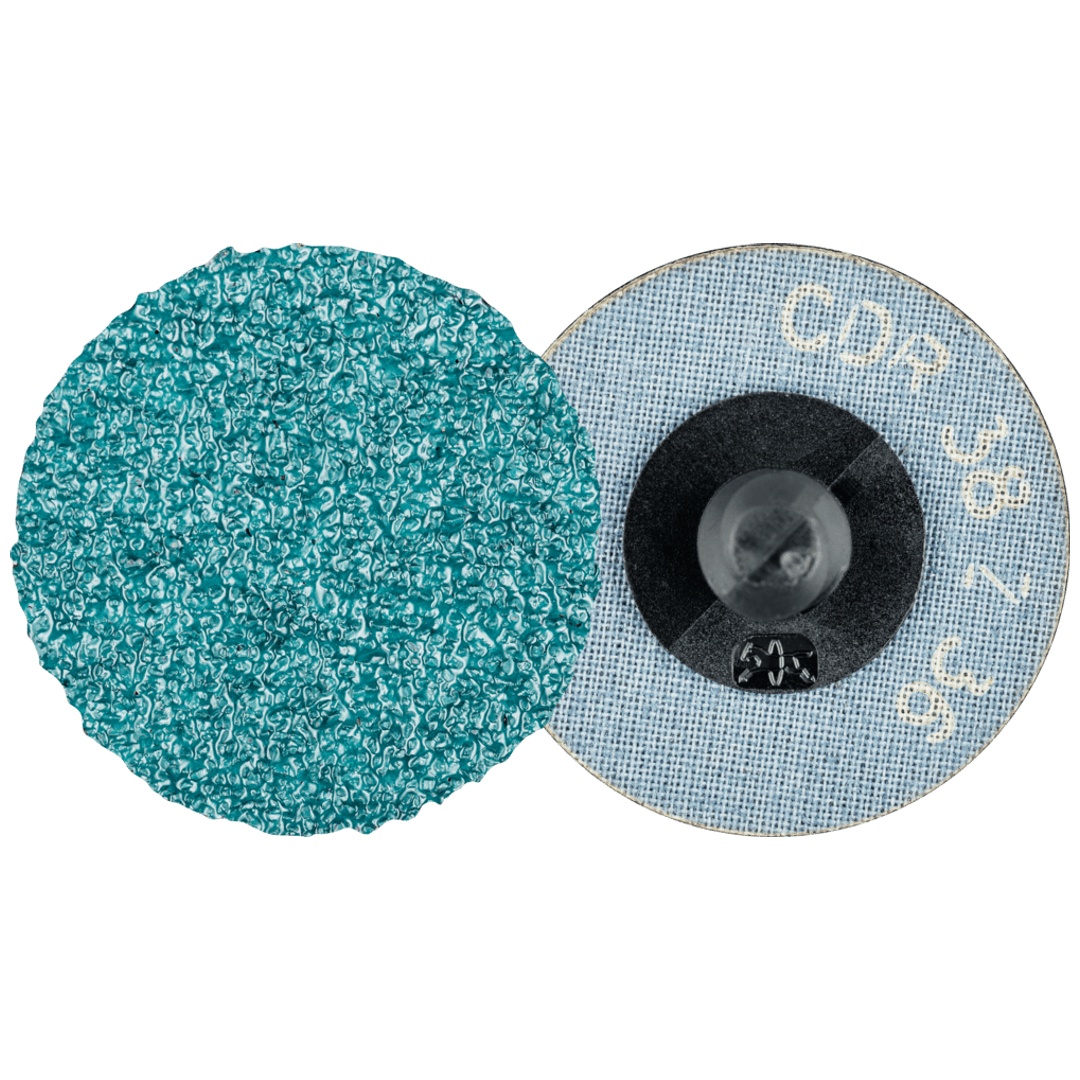 PFERD TOOLS COMBIDISC Zirkon Schleifblatt CDR Ø 38 mm Z36 für gehärteten Stahl