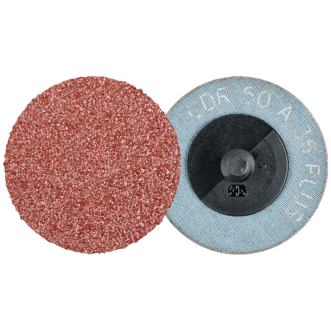 PFERD TOOLS COMBIDISC Korund Schleifblatt CDR Ø 50mm A36 PLUS robuste Anwendung