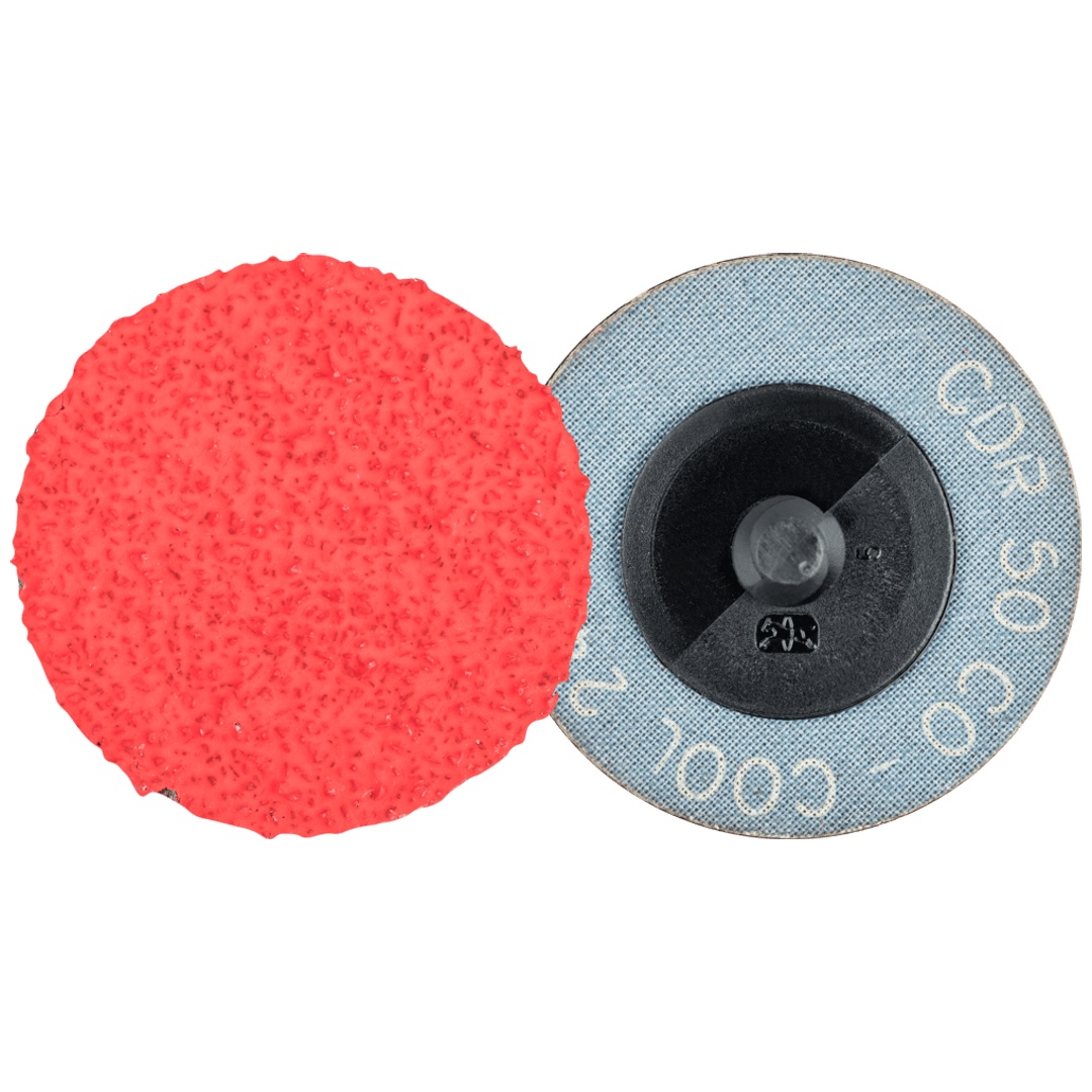 PFERD TOOLS COMBIDISC Keramikkorn Schleifblatt CDR Ø 50mm CO-COOL24 für Stahl und Edelstahl