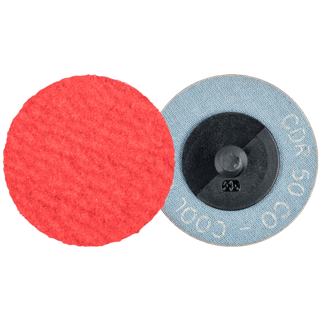 PFERD TOOLS COMBIDISC Keramikkorn Schleifblatt CDR Ø 50mm CO-COOL60 für Stahl und Edelstahl