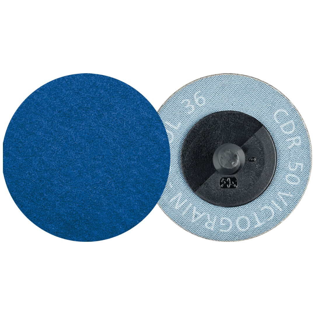 PFERD TOOLS COMBIDISC Schleifblatt CDR Ø 50mm VICTOGRAIN-COOL36 für Stahl und Edelstahl