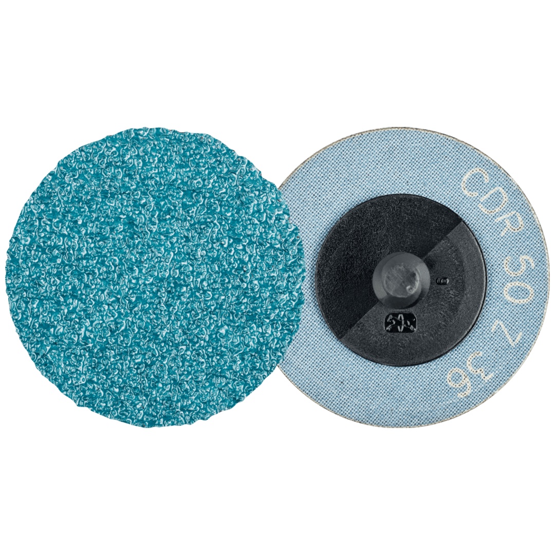 PFERD TOOLS COMBIDISC Zirkon Schleifblatt CDR Ø 50mm Z36 für gehärteten Stahl