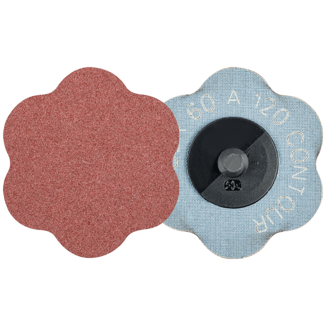 PFERD TOOLS COMBIDISC Korund Schleifblatt CDR Ø 60mm A120 CONTOUR für Konturen