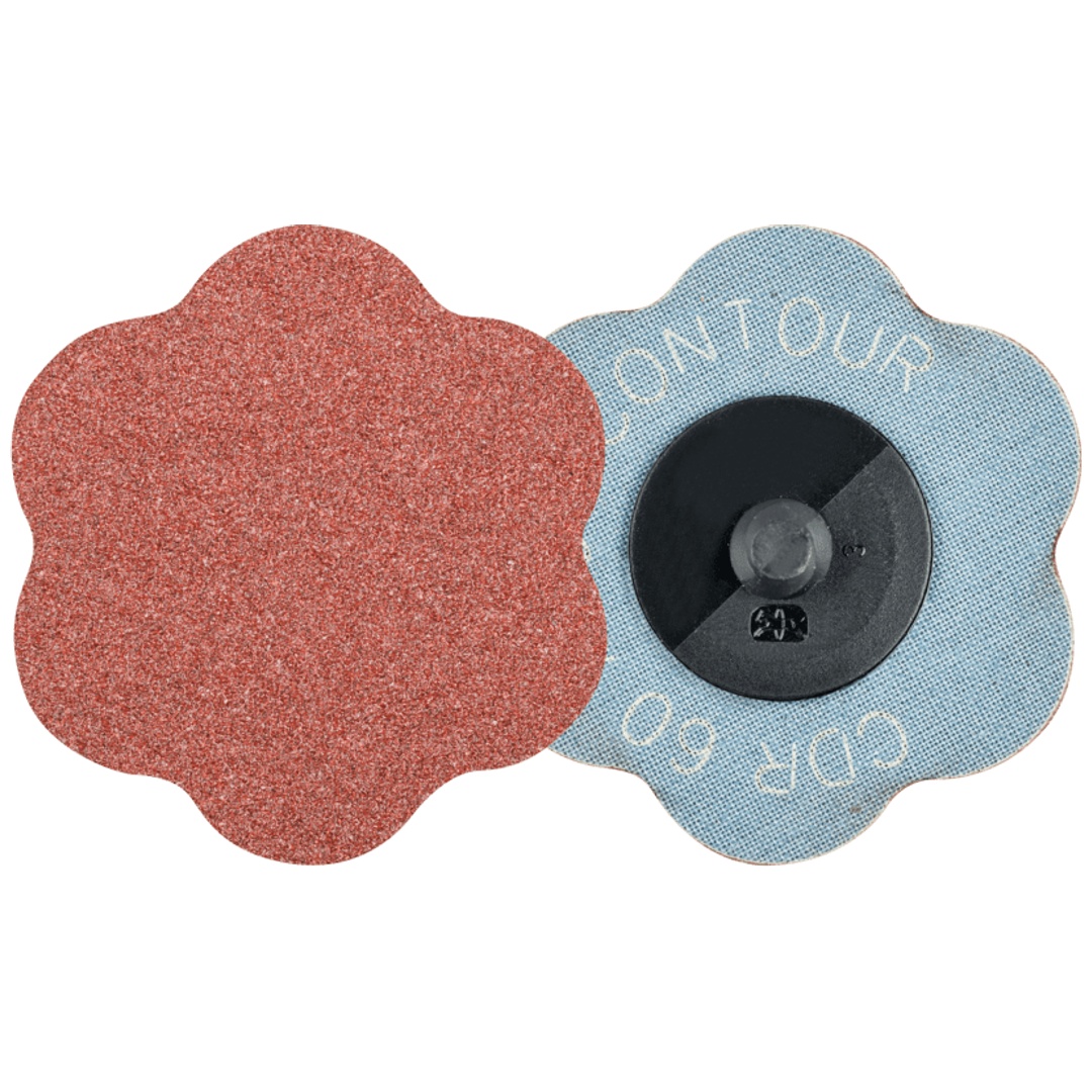 PFERD TOOLS COMBIDISC Korund Schleifblatt CDR Ø 60mm A60 CONTOUR für Konturen