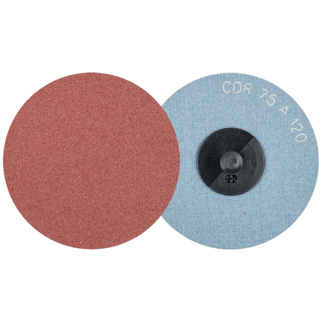 PFERD TOOLS COMBIDISC Korund Schleifblatt CDR Ø 75 mm A120 für universelle Anwendungen