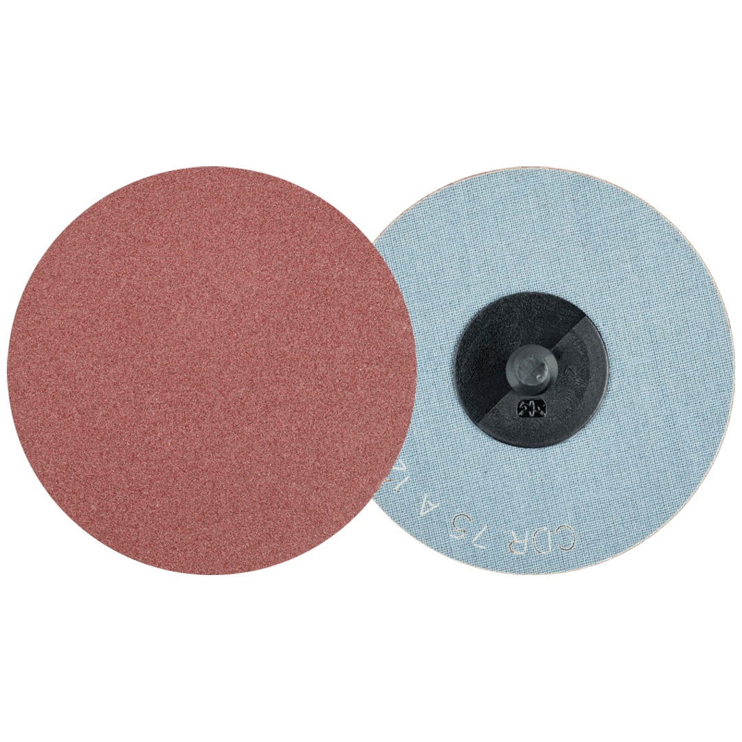 PFERD TOOLS COMBIDISC Korund Schleifblatt CDR Ø 75 mm A120 PLUS für robuste Anwendung