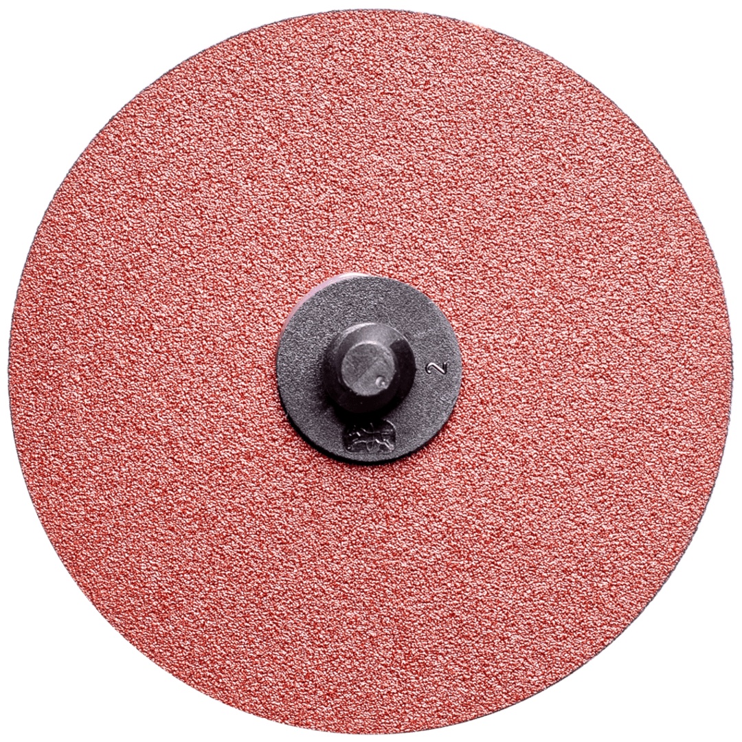 PFERD TOOLS COMBIDISC Korund Schleifblatt CDR Ø 75 mm A80 PLUS RS für rückseitiges Schleifen